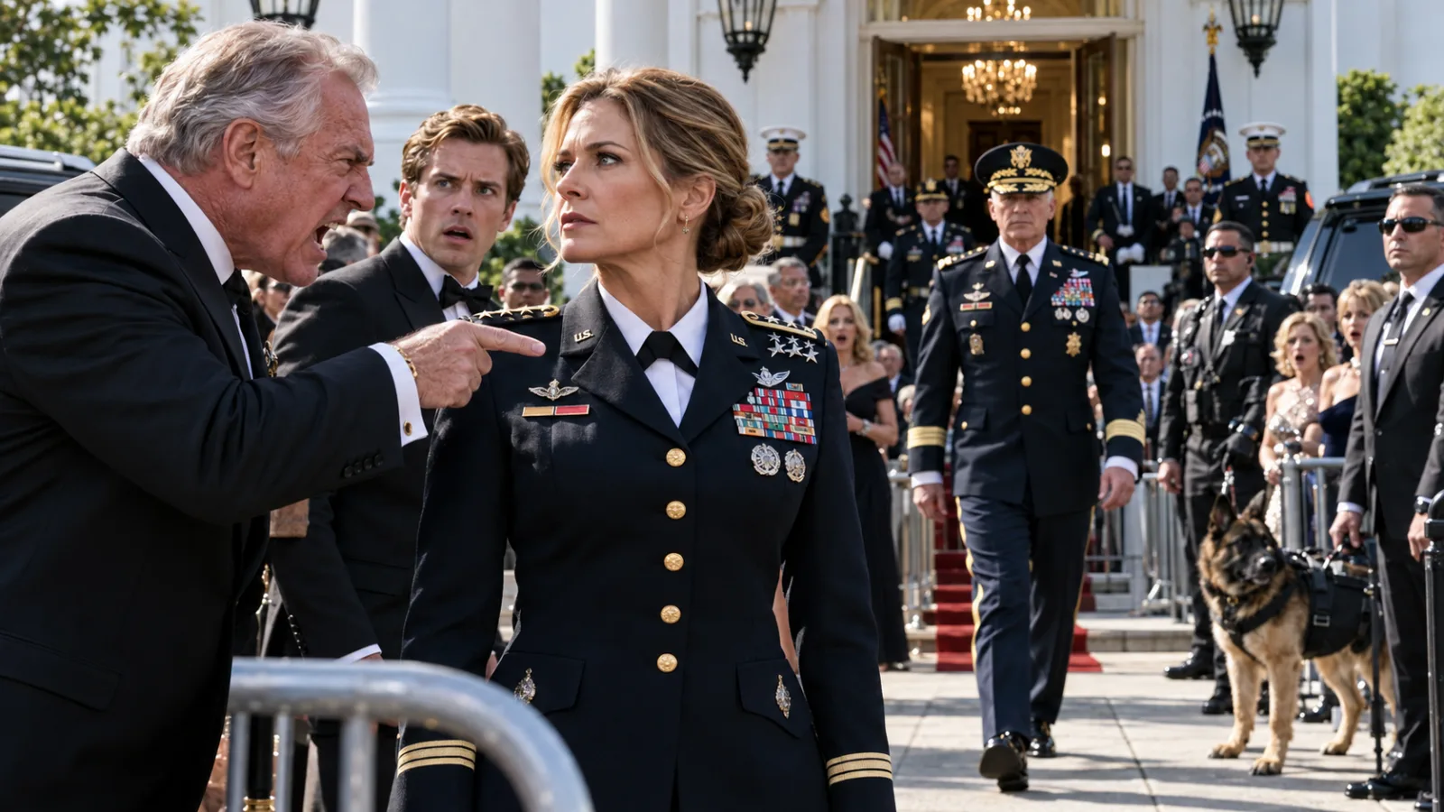 My Billionaire Father Disowned Me for Joining the Army—26 Years Later, He Humiliated Me at the White House, Until a 4-Star General Saluted Me in Front of Everyone!