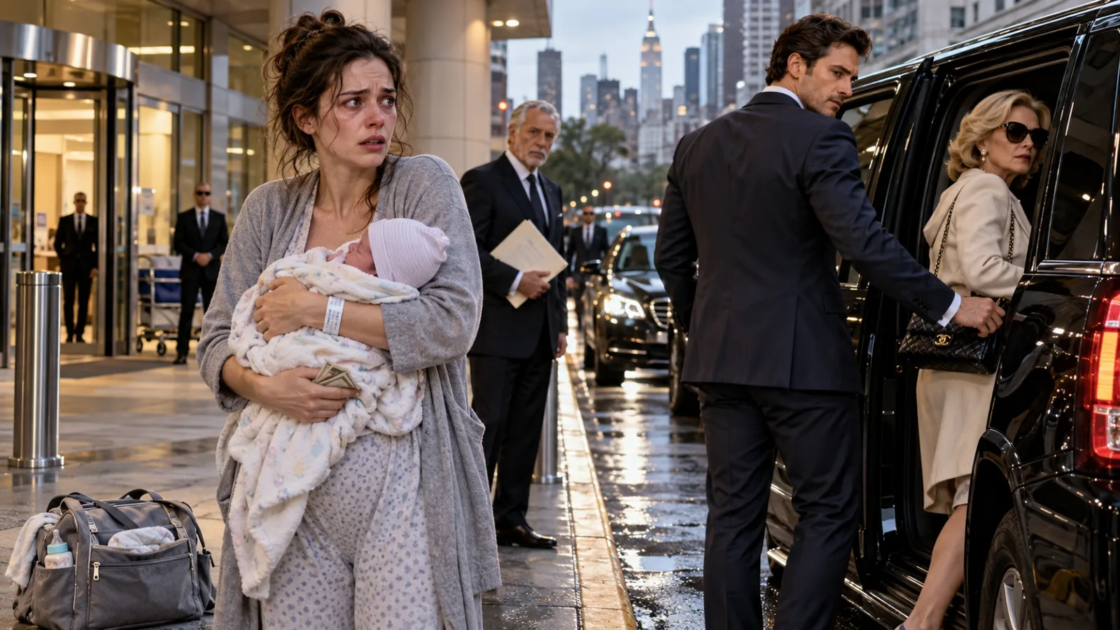 FIVE DAYS AFTER MY C-SECTION, MY HUSBAND ABANDONED ME—HE NEVER EXPECTED MY FATHER