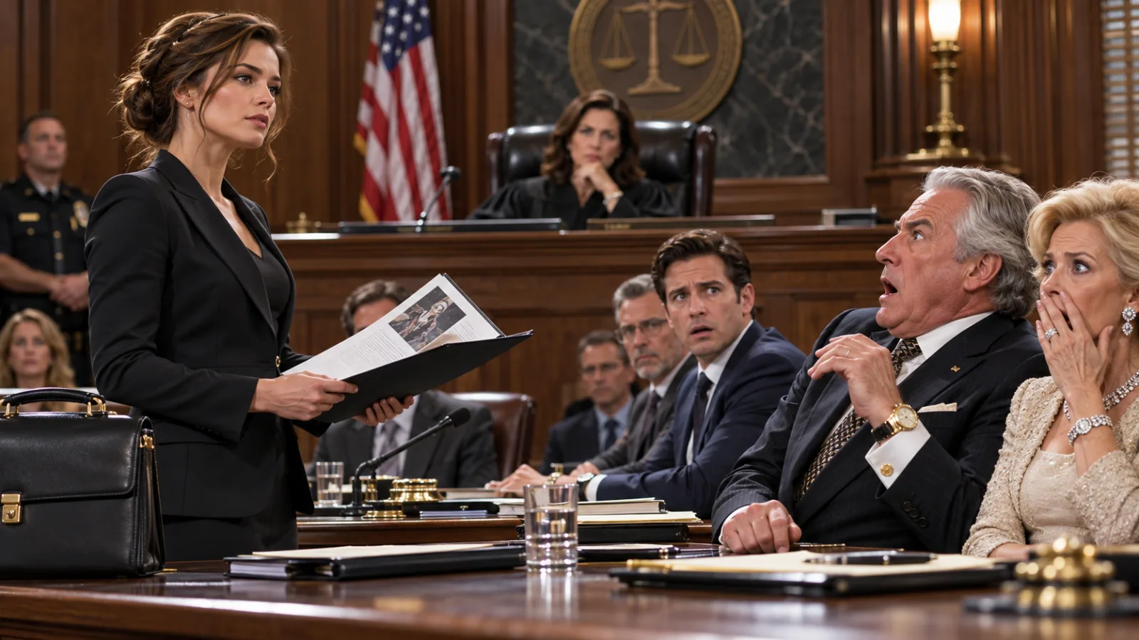 My Father-in-Law Laughed When I Walked Into Court Without a Lawyer—Until I Revealed I Was a Former Military Attorney and Exposed the One Lie That Destroyed His Son’s Entire Case.