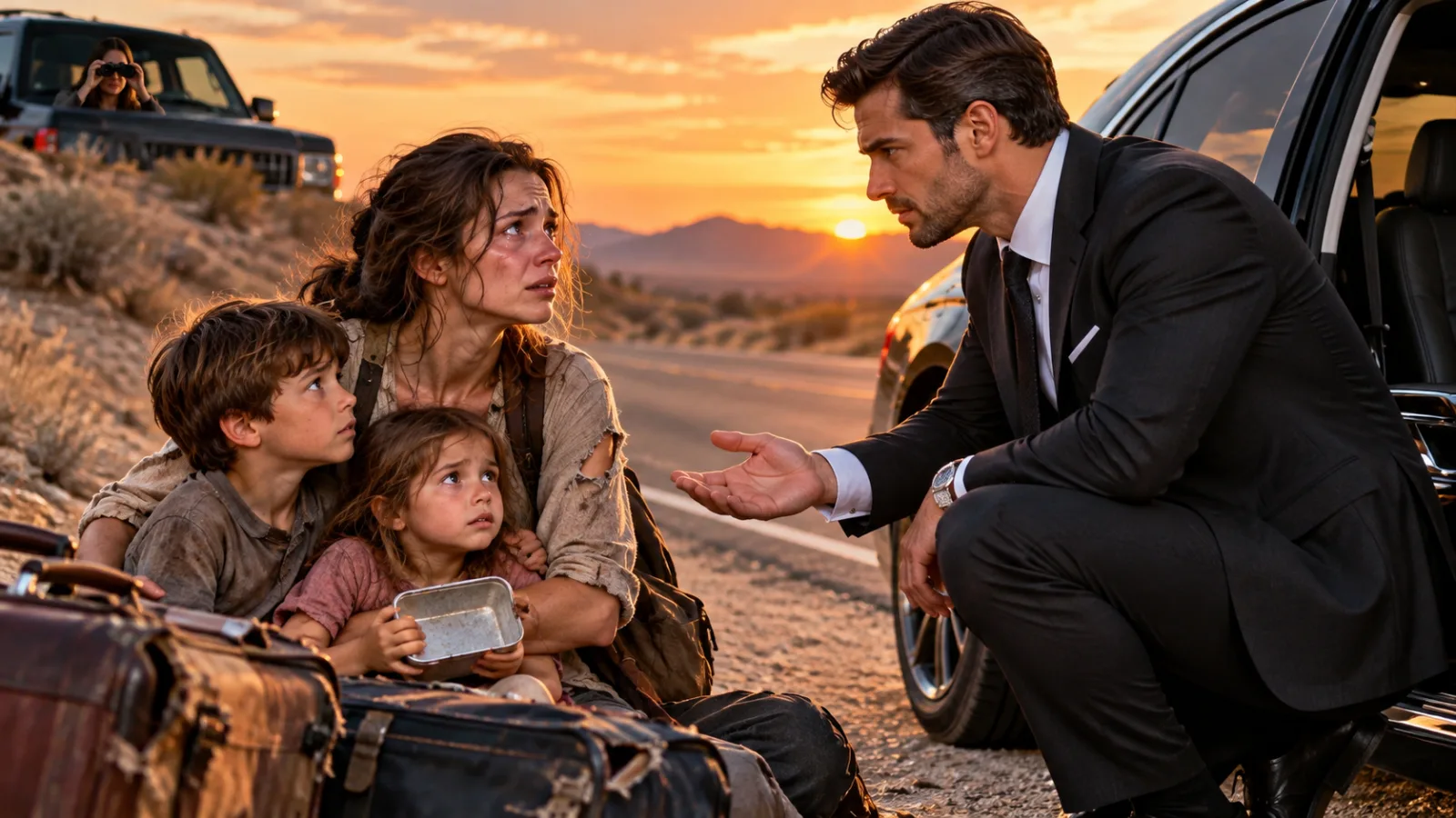 A Homeless Mom Begged a Billionaire for a Job—His Marriage Proposal Changed Everything.