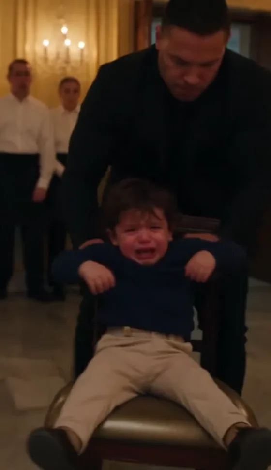 The Mafia Boss’s 3-Year-Old Son Screamed at Everyone—Until a Poor Waitress Gave Him Warm Milk… What He Did Next Left His Father Speechless