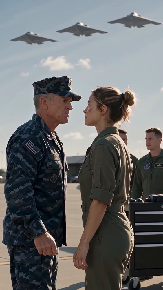 “We Need an F-18 Pilot NOW!” the Commander Shouted — Then a Quiet Female Mechanic Put Down Her Wrench and Said, “I Can Fly Him Home.”