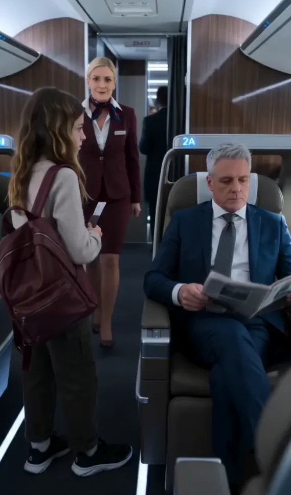 “You Don’t Belong in First Class,” He Told the 14-Year-Old—Then She Made One Call