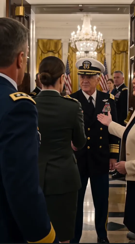 My Husband Told Me to Keep Quiet at the White House—Then a Four-Star Admiral Walked Past Him and Said, “The President Is Waiting for Your Wife.”