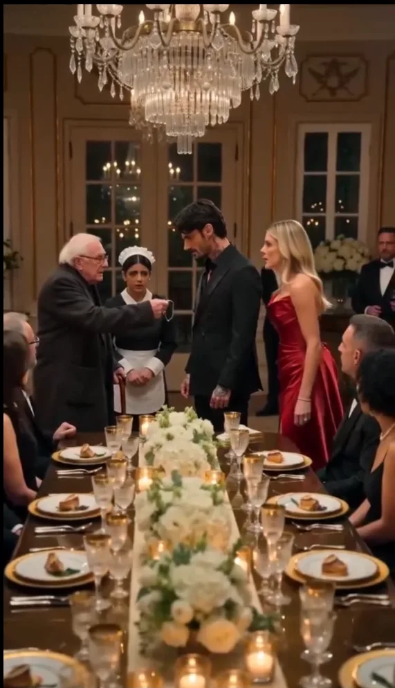 THE MAFIA BOSS’S FIANCÉE TRIED TO KEEP AN OLD DOCTOR AWAY FROM THEIR ENGAGEMENT DINNER—THEN HE SHOWED LUCA A BABY BRACELET WITH THE MORETTI NAME