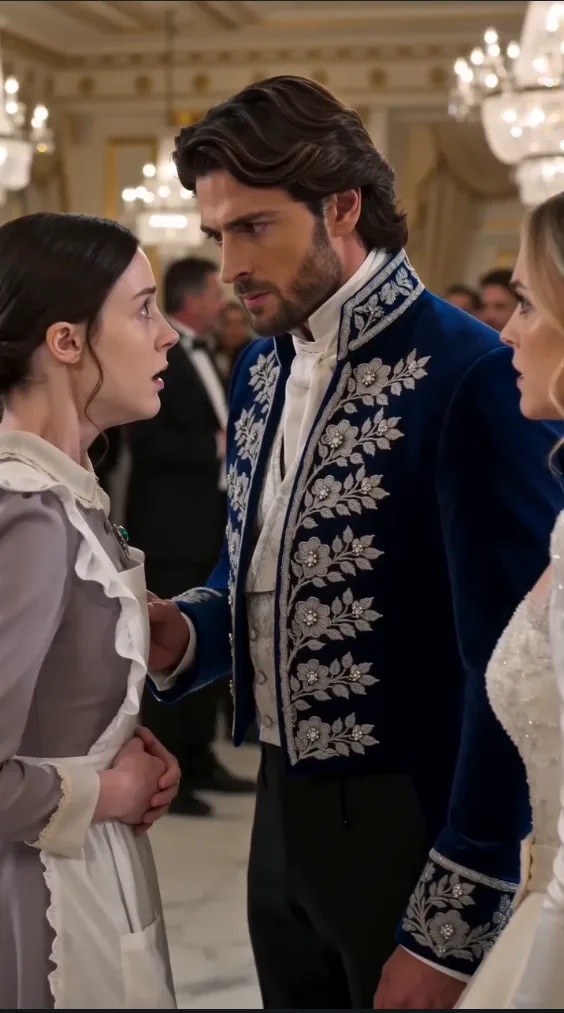 THE MAID STOPPED THE ROYAL WEDDING—THEN THE PRINCE SAW WHAT SHE WAS HIDING