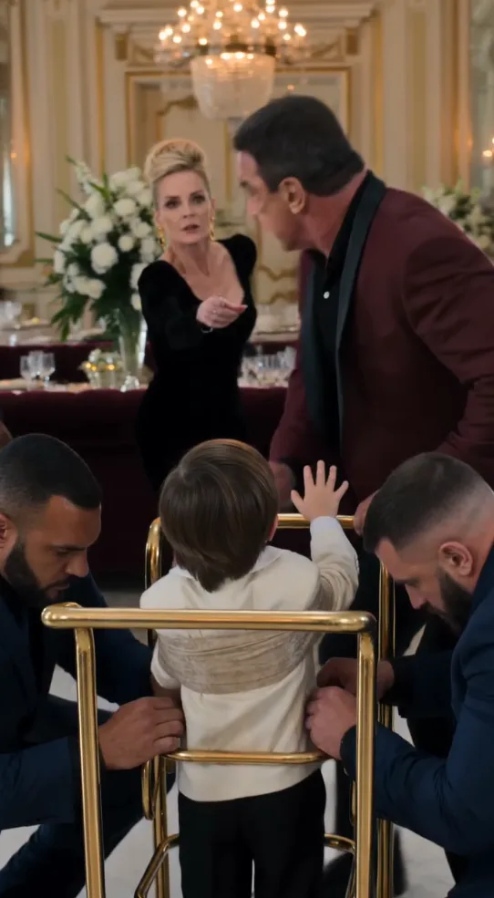 “DADDY, DON'T DRINK THAT! SHE PUT SOMETHING IN YOUR GLASS!”