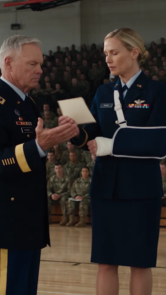 MY STEPMOTHER STOOD UP DURING MY MILITARY MEDAL CEREMONY AND ACCUSED ME OF STEALING HER SON’S HONOR.
