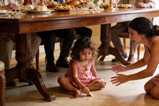 Mein Mann ließ unsere zweijährige Tochter vom Boden essen, während seine Familie ein Festmahl feierte, doch eine Erbschaft in Höhe von einer Million Dollar offenbarte seine wahre Grausamkeit.
