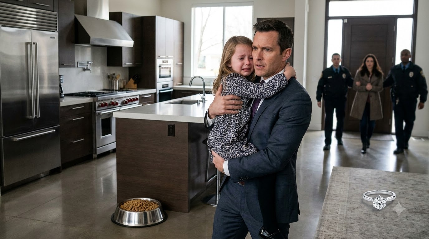 A BILLIONAIRE CAME HOME EARLY—AND FOUND HIS 6-YEAR-OLD DAUGHTER EATING FROM THE DOG’S BOWL. 💔
