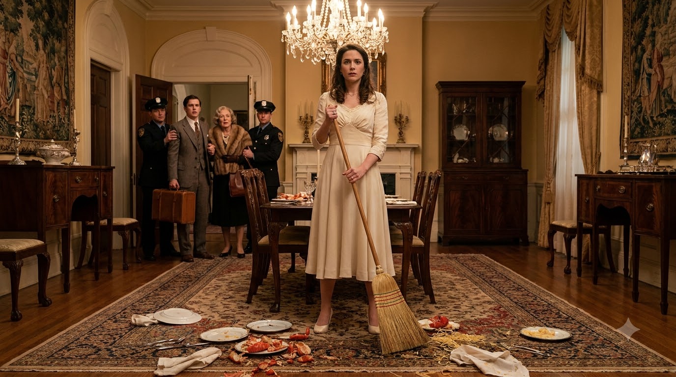 Twenty-four hours after our wedding, my husband threw a broom at my face and said, “You’re the maid of this house now.”