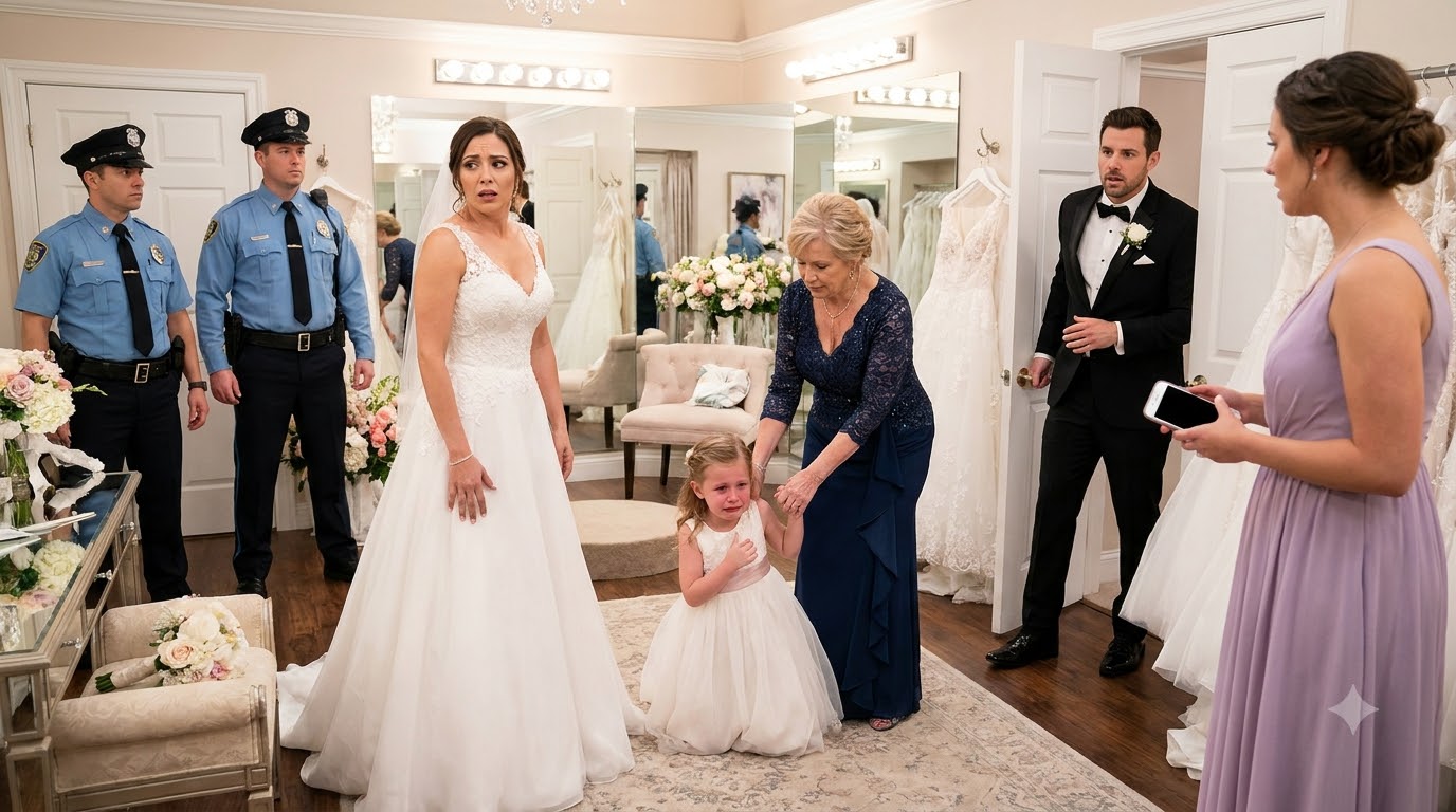 Minutes before my son’s wedding, I opened the bride’s dressing-room door—and saw her slap his six-year-old daughter.