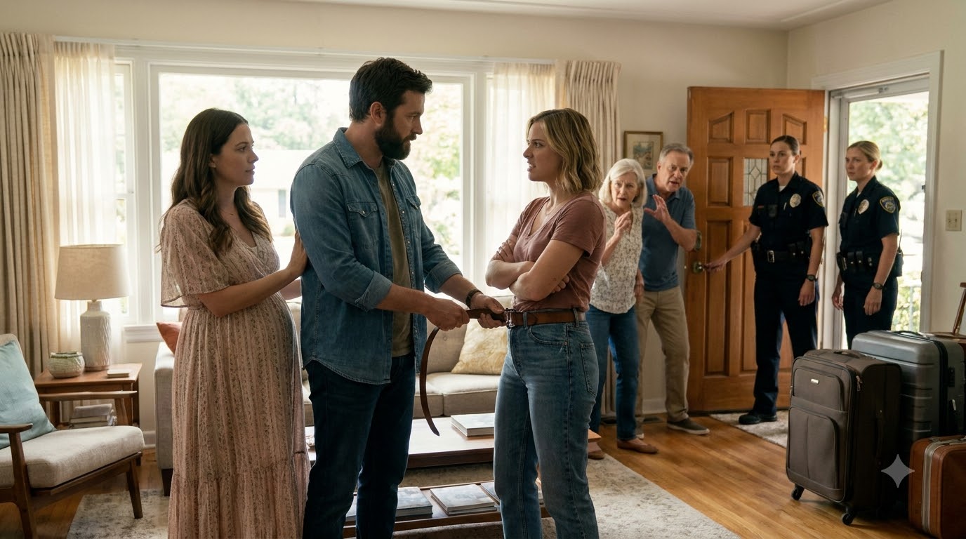 I came home early and found my sister beating my eight-month-pregnant wife while my parents defended her.