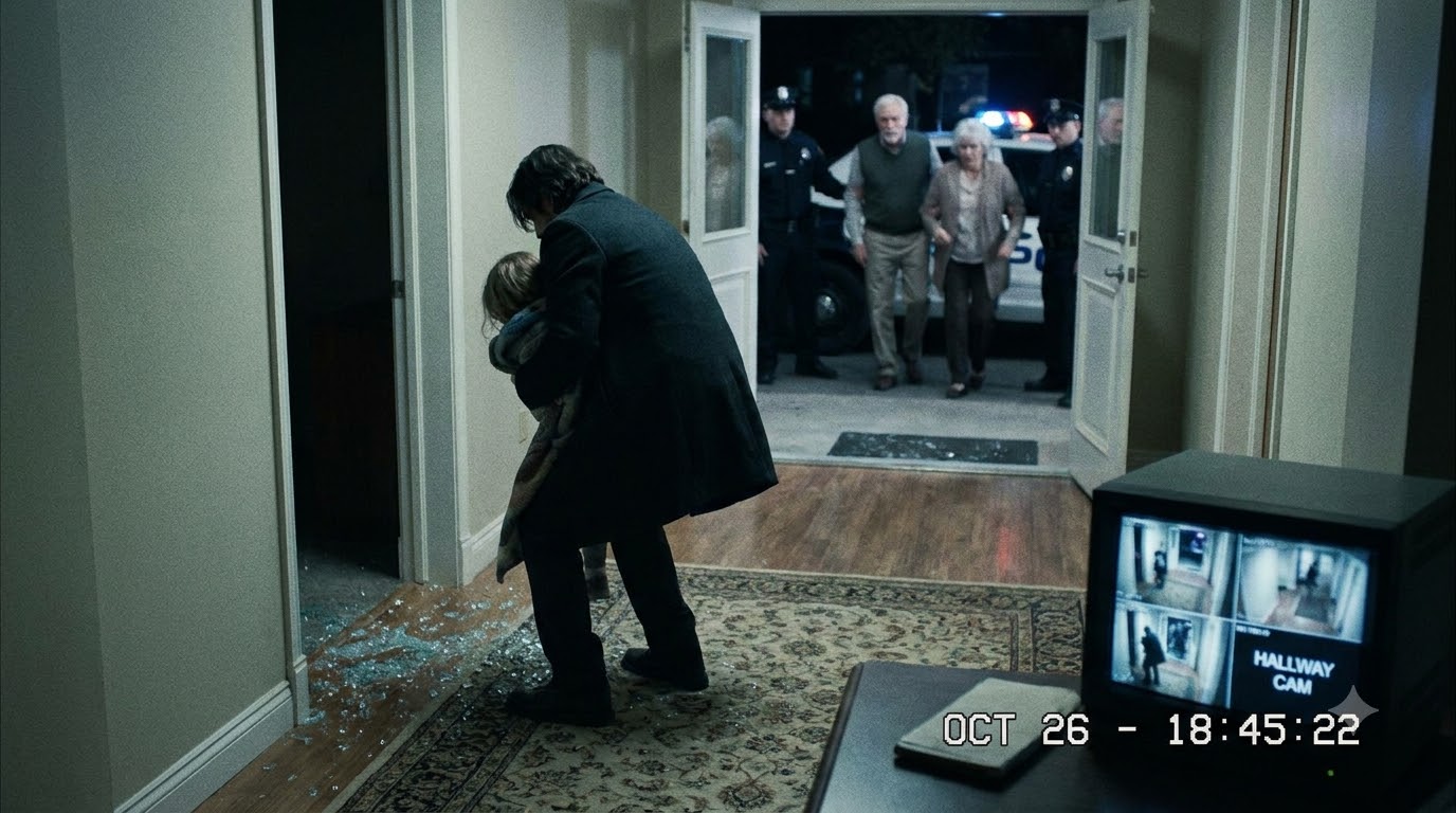 I found my four-year-old daughter bruised at a family dinner, slapped the aunt who called it a joke, and shielded Rosie when my own father threw a glass at us for leaving.