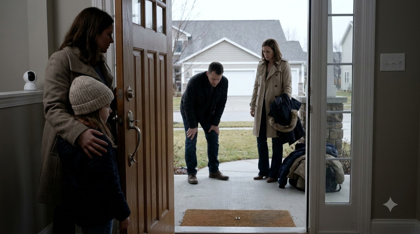 My husband slapped our seven-year-old daughter for catching him kissing his mistress, never realizing I had entered behind him—so I fought them both off and threw them out of our home.