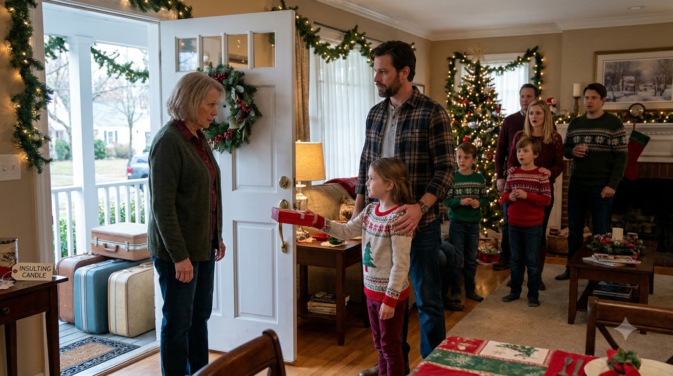 My mother-in-law humiliated my seven-year-old daughter at Christmas—so Holly returned Gene’s house key, and her father threw the cruel grandmother out of our lives.
