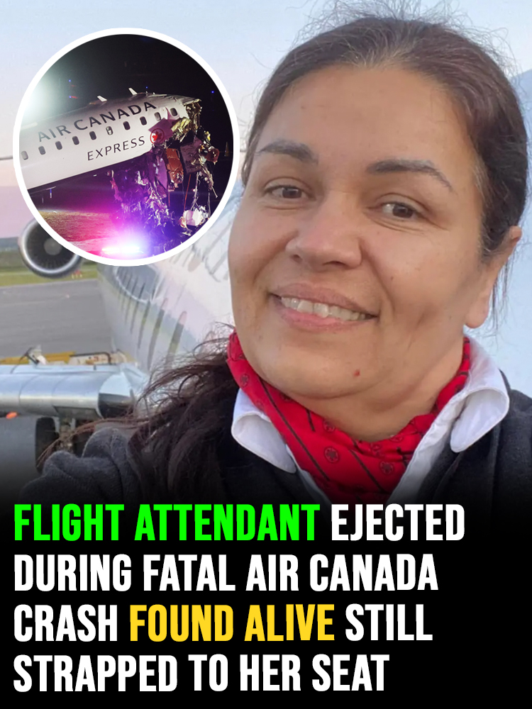 Flight attendant ejected during fatal Air Canada Crash found alive still strapped to her seat