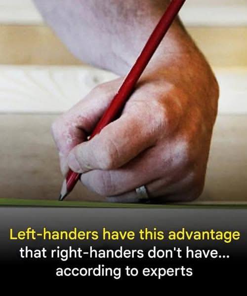 What left-handed people have that right-handers don’t