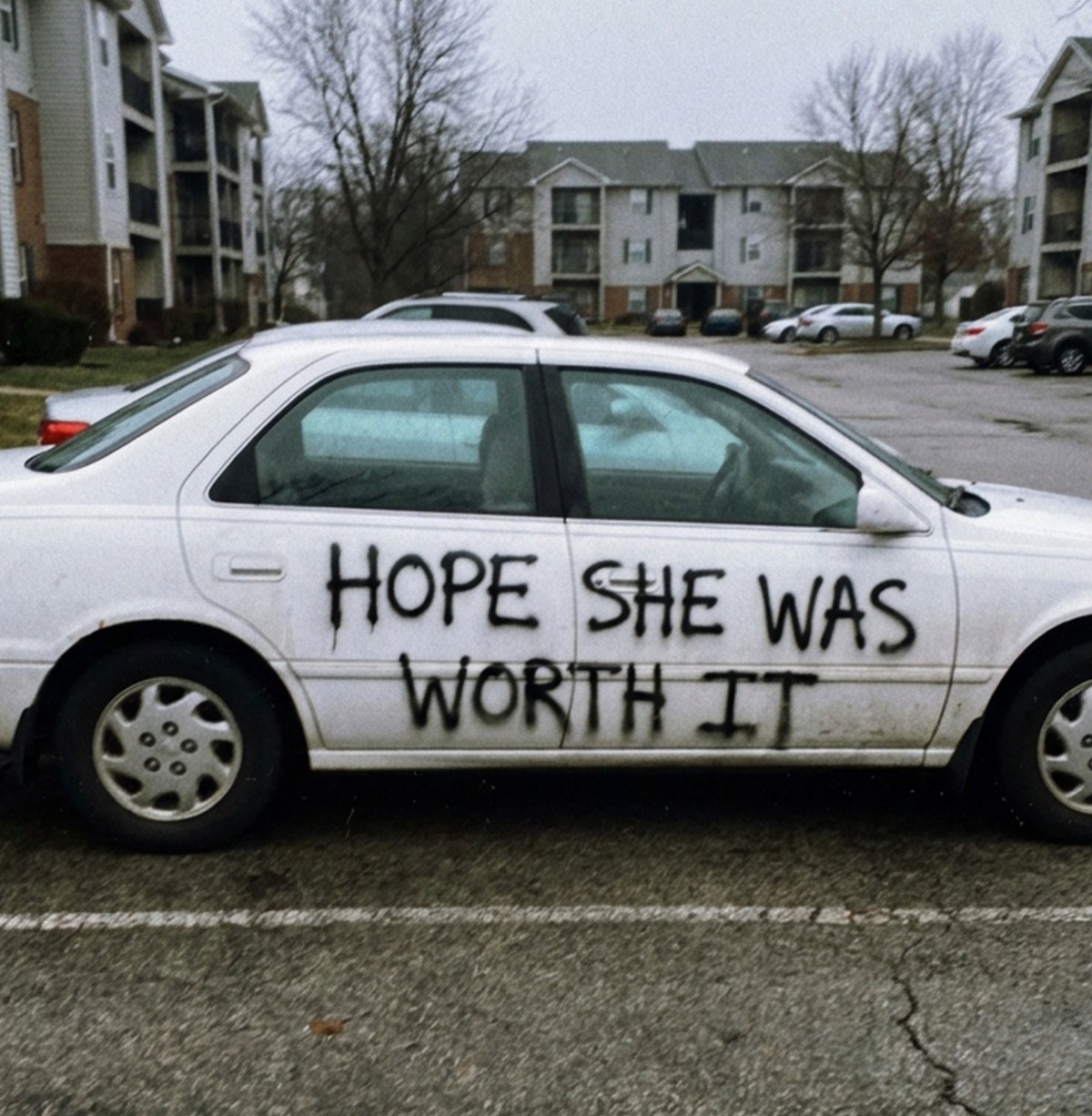 Someone Scribbled “Hope She Was Worth It” On My Car—But I Never Cheated, And My Wife Was Right There
