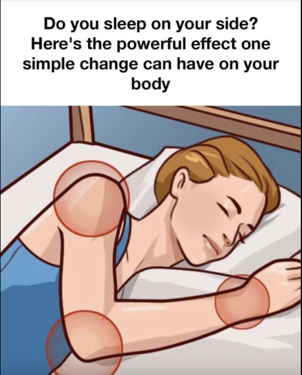 Sleeping on your left side can bring incredible health benefits