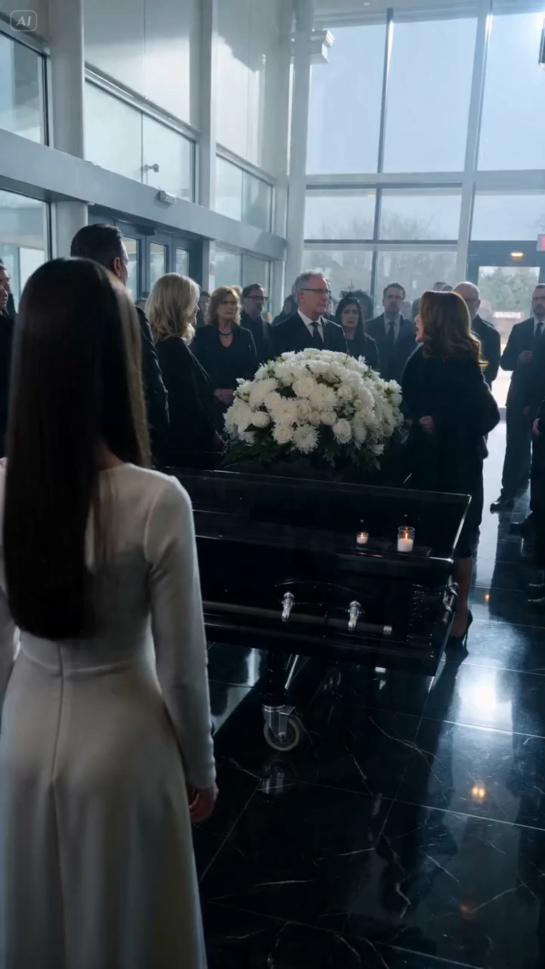 THE BILLIONAIRE WIDOW HUMILIATED THE “ORPHAN GIRL” AT THE FUNERAL… UNTIL THE DEAD GRANDMOTHER’S LETTER DESTROYED HER IN FRONT OF EVERYONE