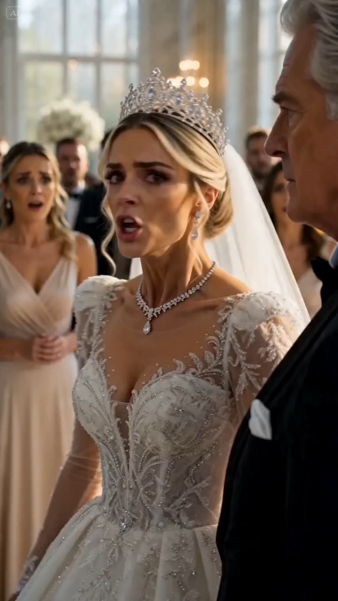 SHE HUMILIATED THE “POOR OLD MAN” AT HER WEDDING — THEN HE REACHED INTO HIS POCKET AND STOPPED THE ENTIRE CEREMONY