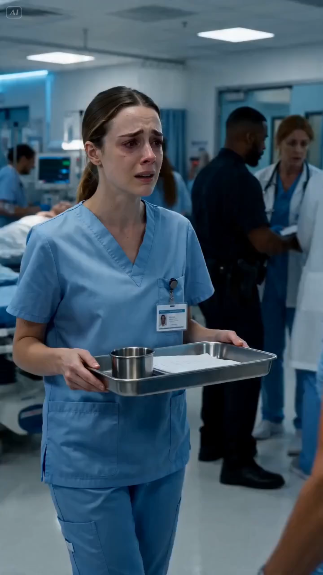 MY MOTHER-IN-LAW SLAPPED ME IN THE ER FOR “TRAPPING” HER SON… THEN THE BILLIONAIRE HOSPITAL OWNER WALKED IN AND CALLED ME HIS DAUGHTER
