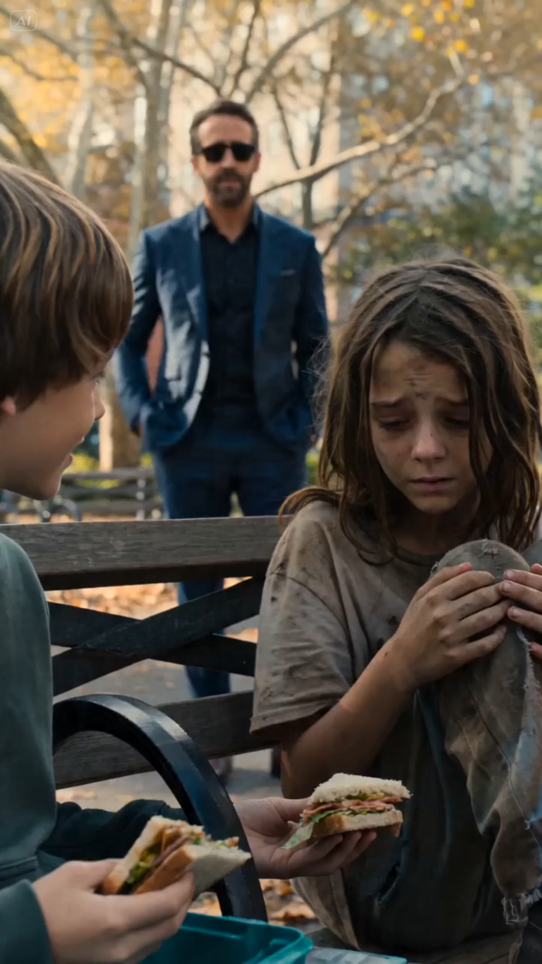 THE BILLIONAIRE FOLLOWED HIS SON TO EXPOSE A LIE… BUT WHAT HE SAW ON A PARK BENCH CHANGED HIS LIFE FOREVER 😳💔