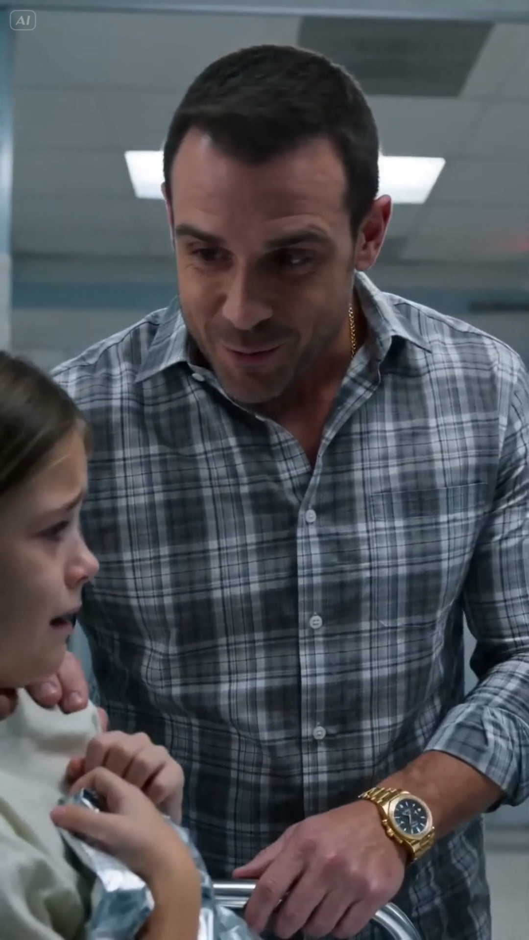 The Trauma Surgeon Froze When He Heard A Little Girl Tapping SOS On The Hospital Bed 😳💔