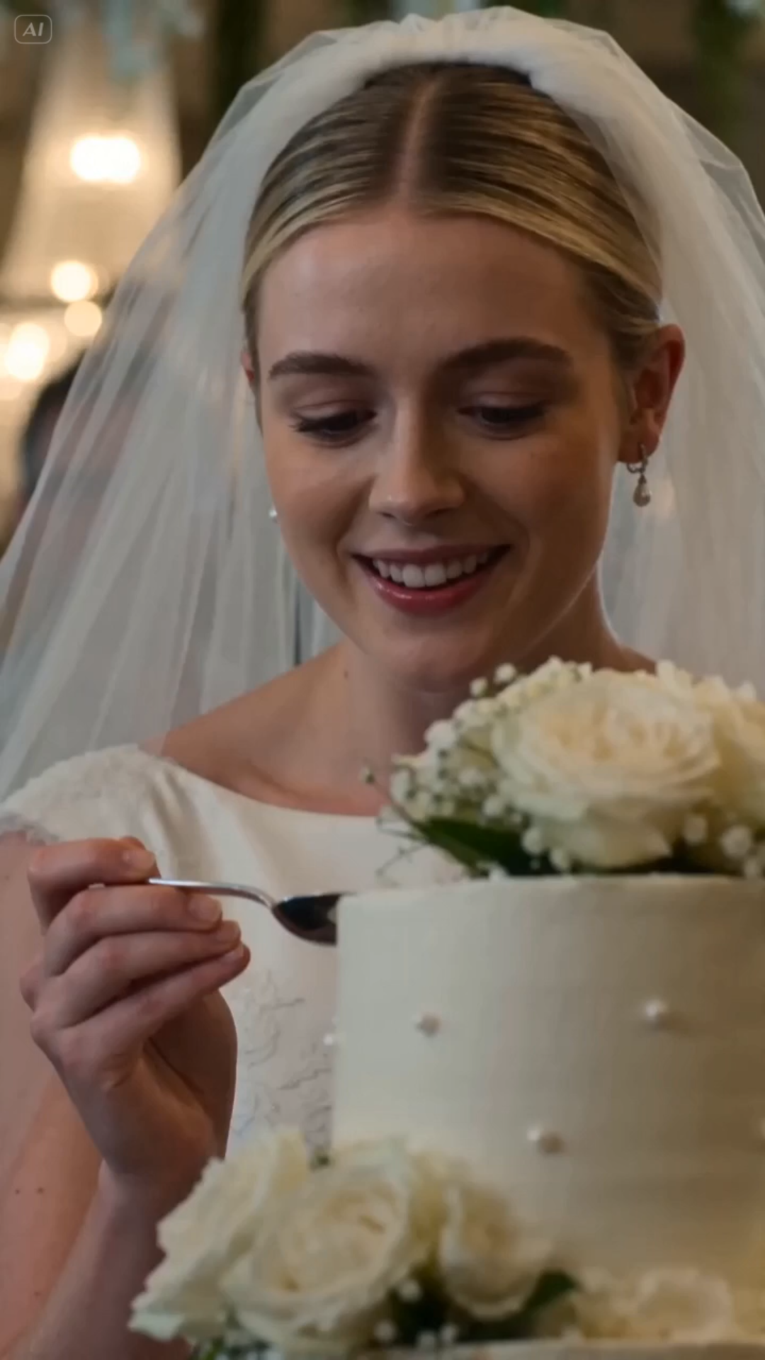 THE BRIDE SCREAMED WHEN THE WAITRESS DESTROYED HER WEDDING CAKE — BUT SECONDS LATER, THE ENTIRE ROOM TURNED ON THE GROOM