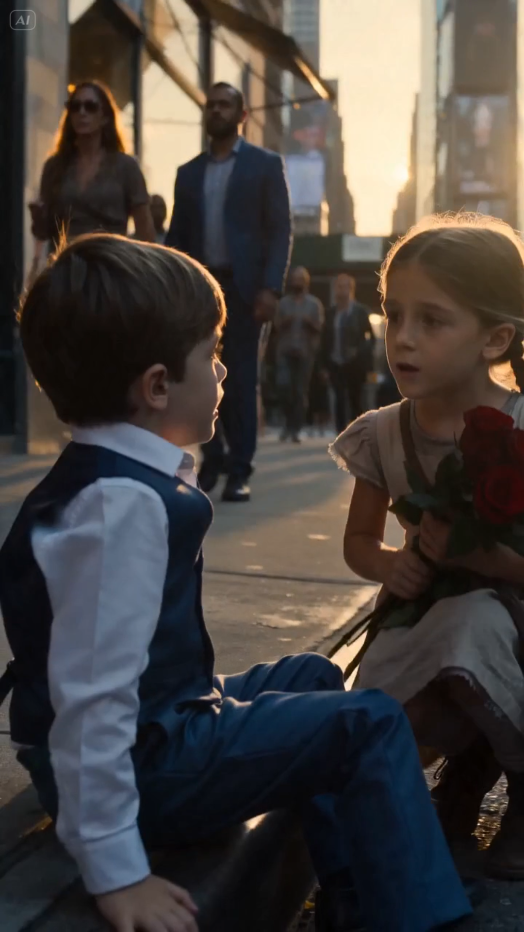 A RICH MOTHER SLAPPED FLOWERS OUT OF A LITTLE GIRL’S HANDS — THEN HER OWN SON EXPOSED HER IN FRONT OF EVERYONE