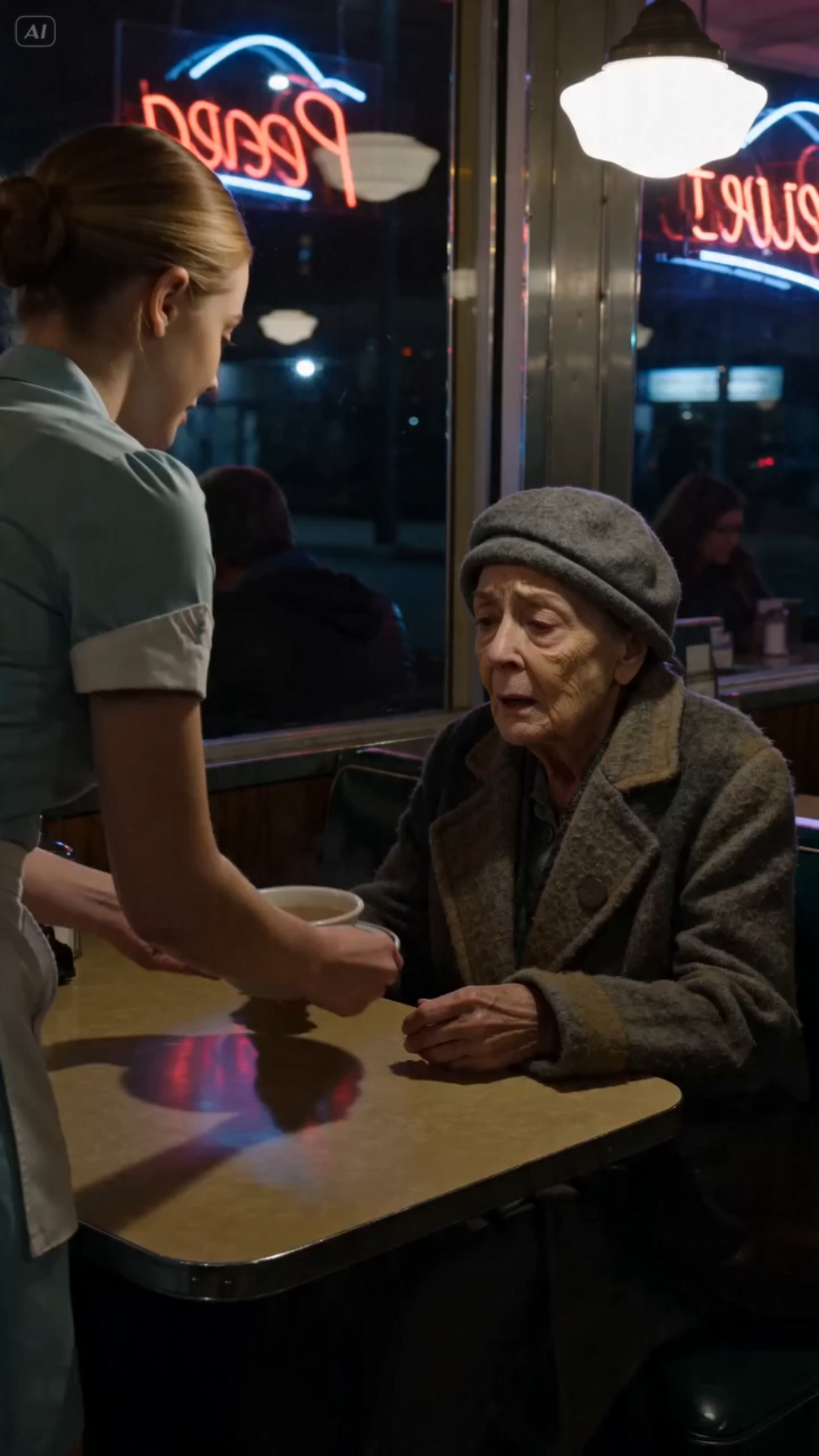THE OLD WOMAN COULDN’T PAY FOR HER SOUP — THEN ONE YELLOWED NOTE EXPOSED A 20-YEAR LIE ABOUT MY MOTHER