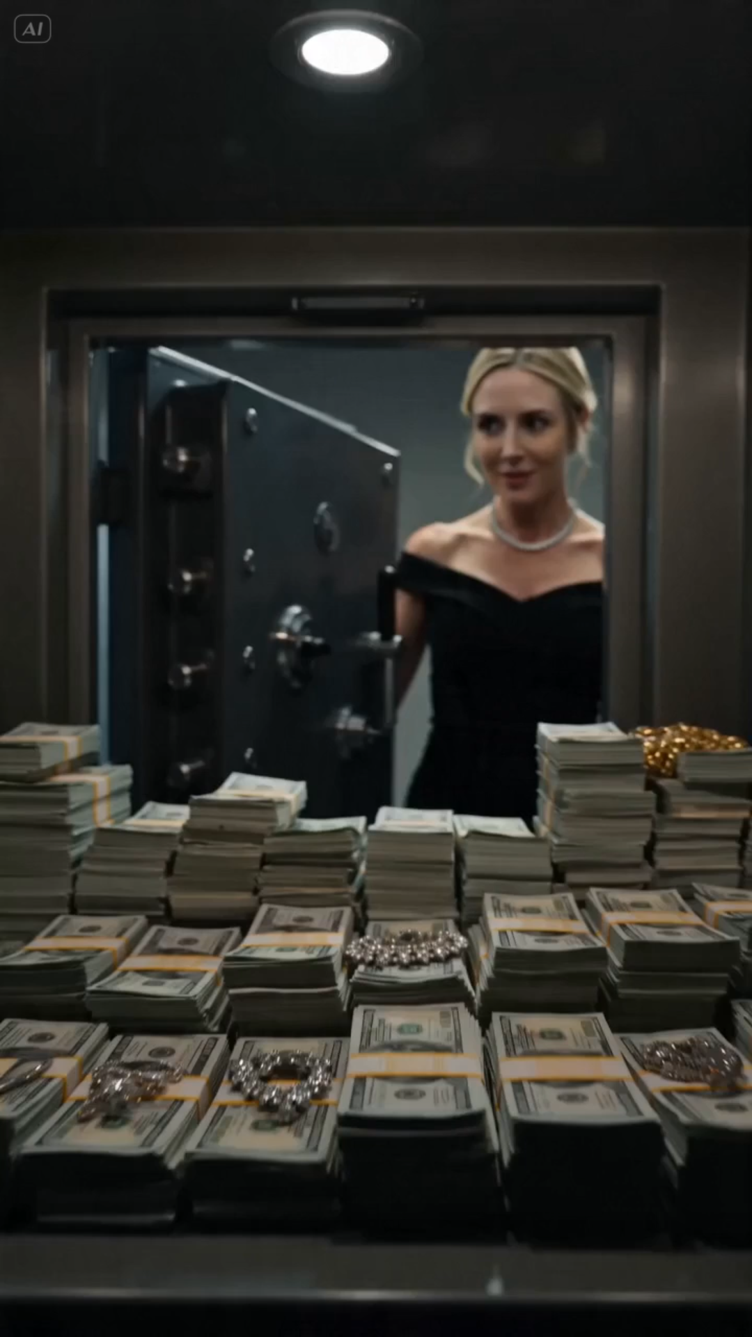 THE BILLIONAIRE WATCHED HIS WIFE ROB HIM LIVE ON SECURITY FOOTAGE — THEN DISCOVERED THE REAL REASON SHE STOLE EVERYTHING