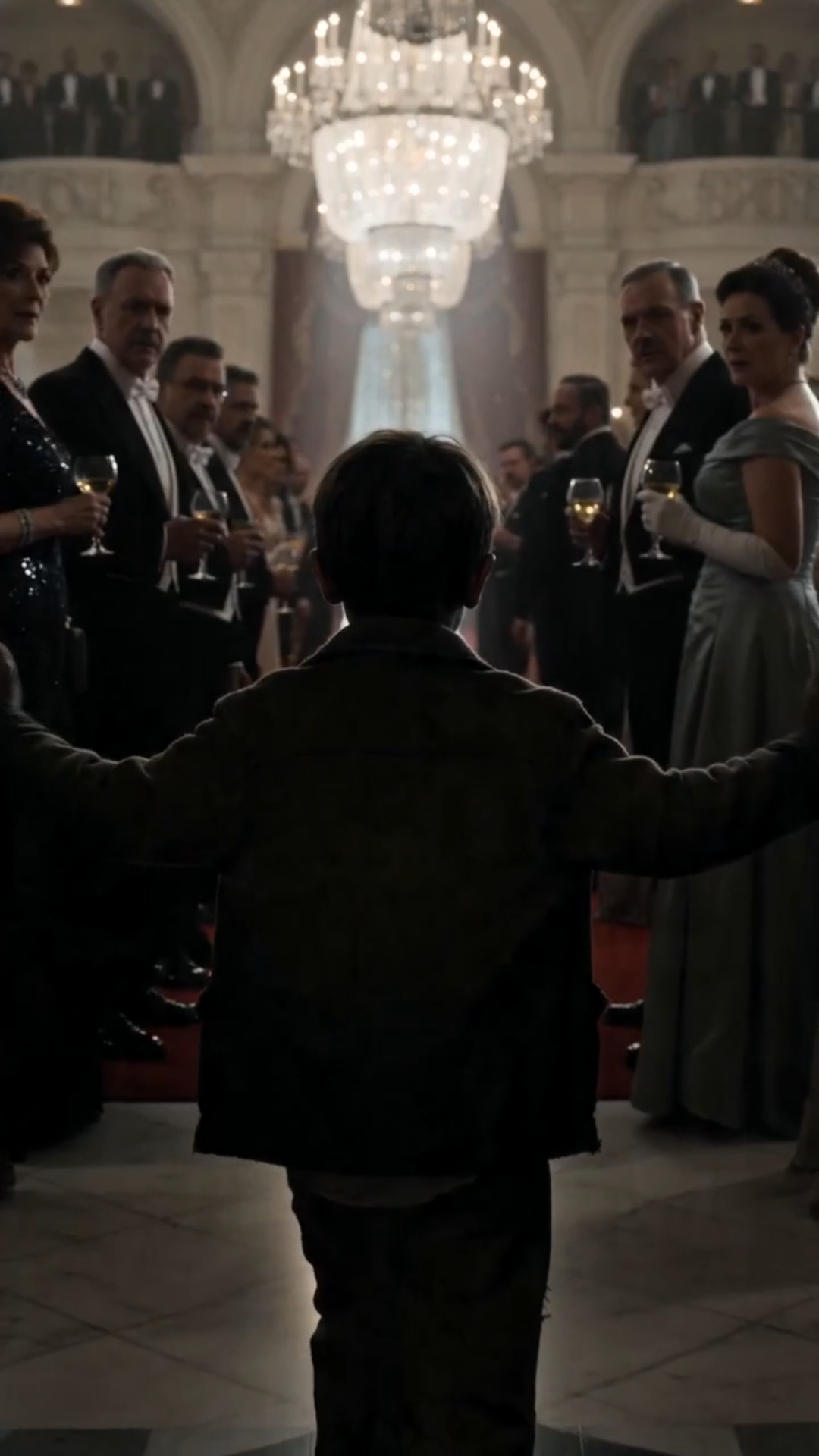 THE HOMELESS BOY CRASHED A BILLIONAIRE WEDDING—THEN REVEALED A FAMILY SECRET THAT DESTROYED AN EMPIRE 💔😱