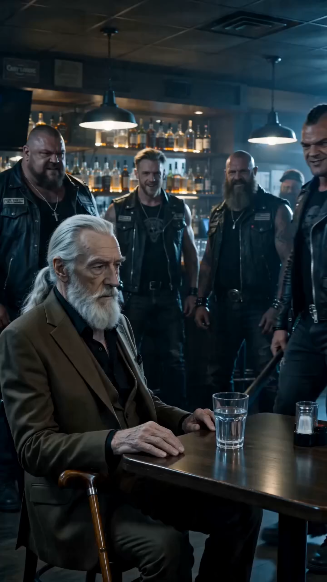 THE BIKER MOCKED AN OLD MAN IN A BAR—THEN A SILVER EAGLE PATCH EXPOSED THE LIE THAT DESTROYED AN ENTIRE FAMILY 💔😳