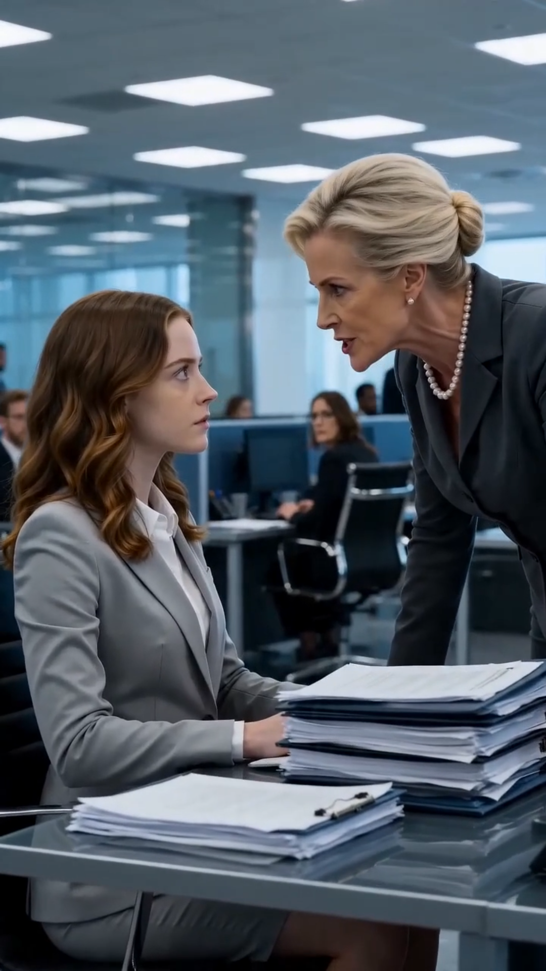 THE WOMAN WHO HUMILIATED THE NEW EMPLOYEE—THEN THE CEO CALLED HIM “DAD”