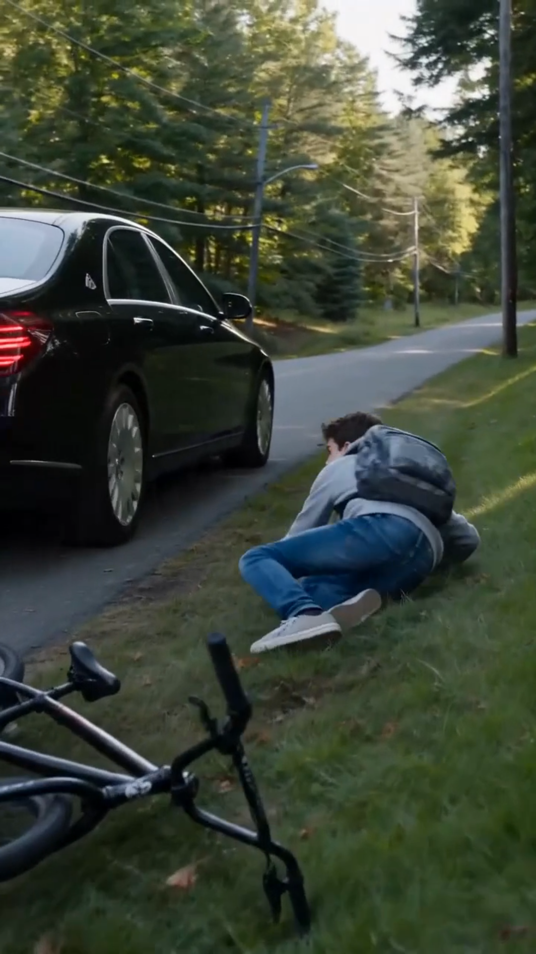HE THOUGHT THE KID ON THE BICYCLE WAS NOBODY… UNTIL THE CONVOY ARRIVED AND DESTROYED HIS ENTIRE EMPIRE