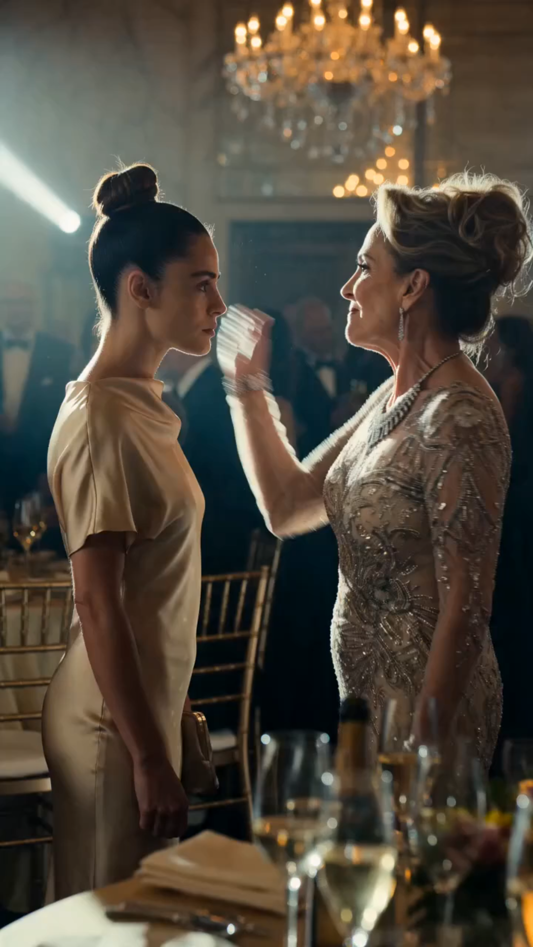SHE SLAPPED A BRIDESMAID AND TORE HER MOTHER'S VEIL—THEN THE BALLROOM DOORS OPENED AND EVERYTHING CHANGED