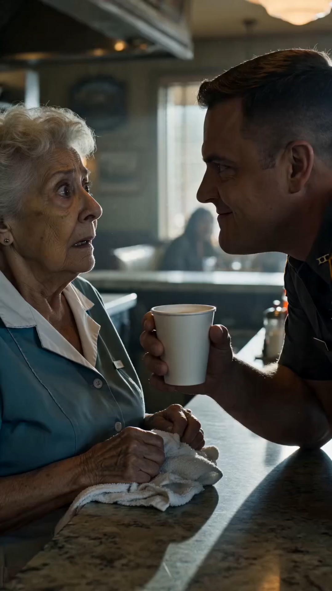 They Tried to Silence the Elderly Waitress—Until a Biker Stood Beside Her