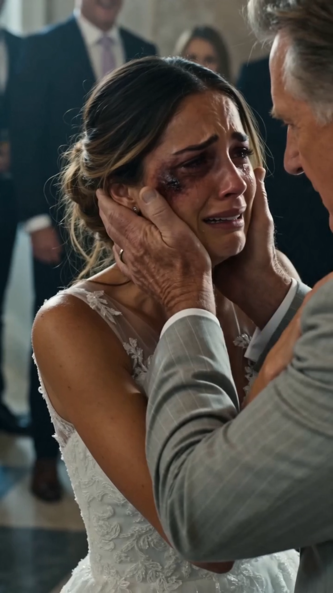 She Came Home in Her Wedding Dress—Then Her Father Saw What Her New Family Tried to Hide