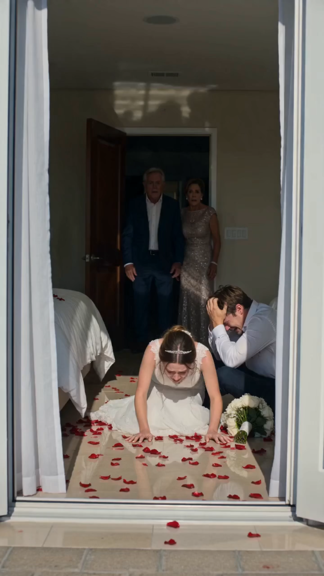 She Heard the Bride Cry on Her Wedding Night—Then Her Son Revealed the Secret He’d Been Hiding