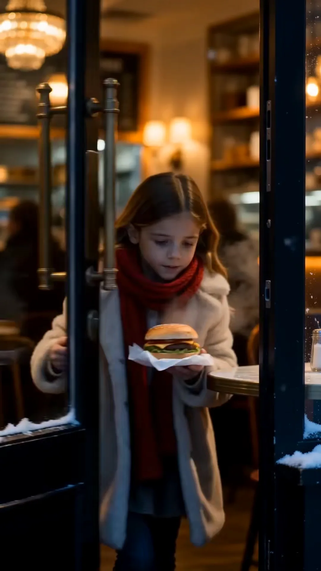 A Little Girl Gave Her Burger to a Homeless Child—Then Her Mother Saw the Necklace and Screamed