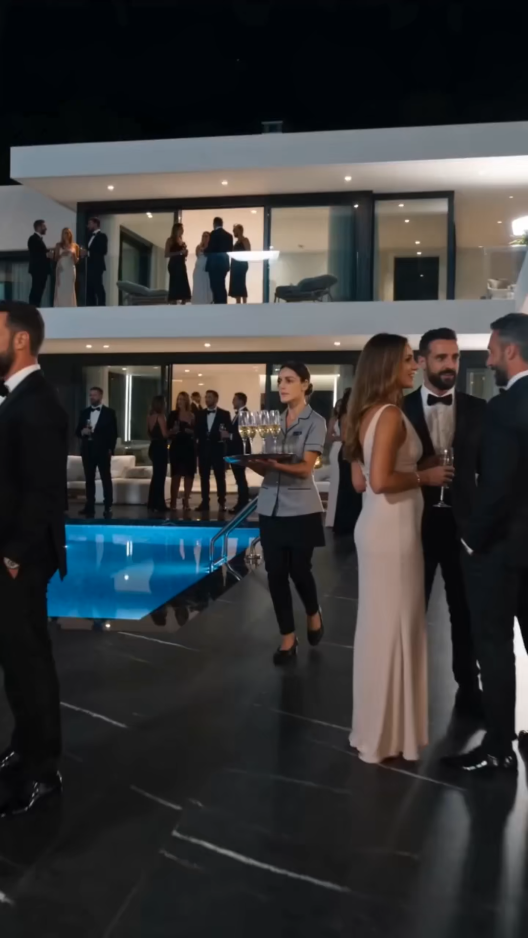 « On dirait que la serveuse a enfin trouvé sa place » — Puis elle révéla qui était son père et toute la villa se figea