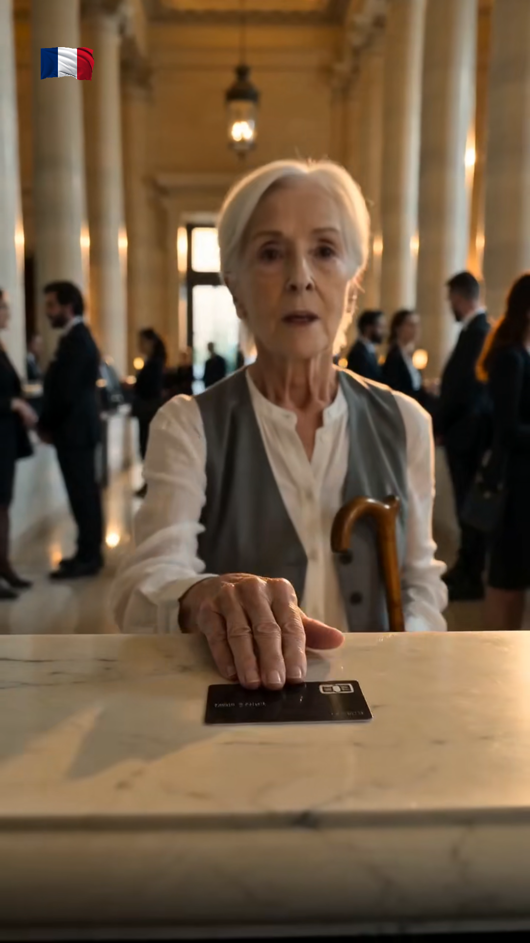 « Vous vous êtes trompée de banque » — Puis il consulta son compte et tout le personnel se leva en silence