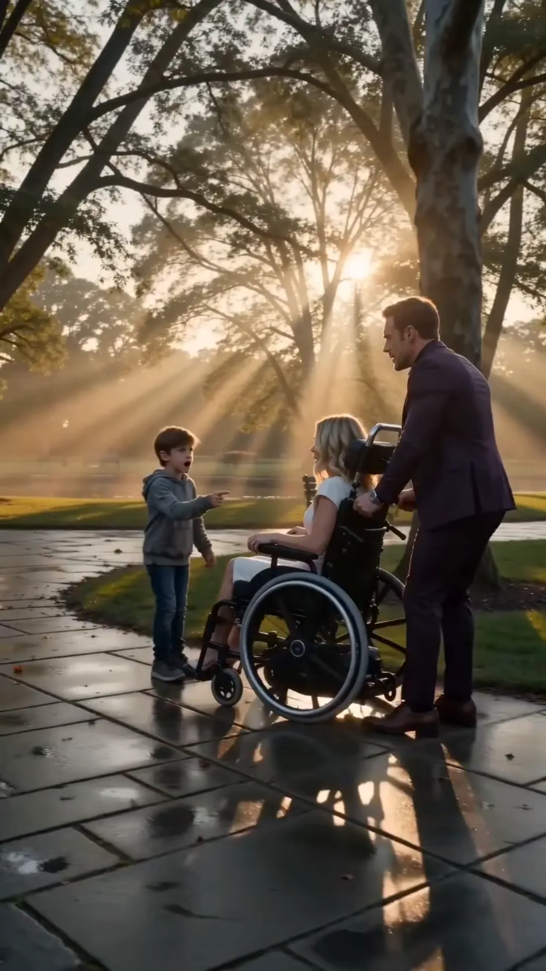 A Little Boy Told a Millionaire, “She Can Walk”—Then He Pulled Out a Phone and Said, “I Recorded Everything.”