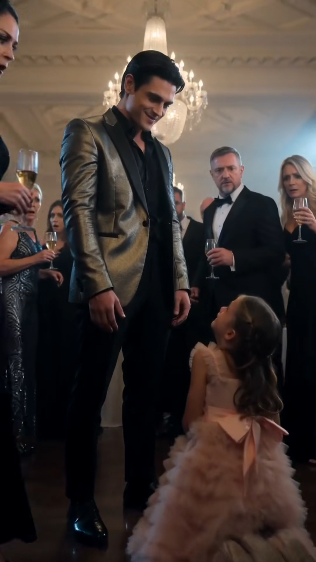He Hit a Little Girl at a Luxury Gala—Then the Woman in Red Stepped Forward