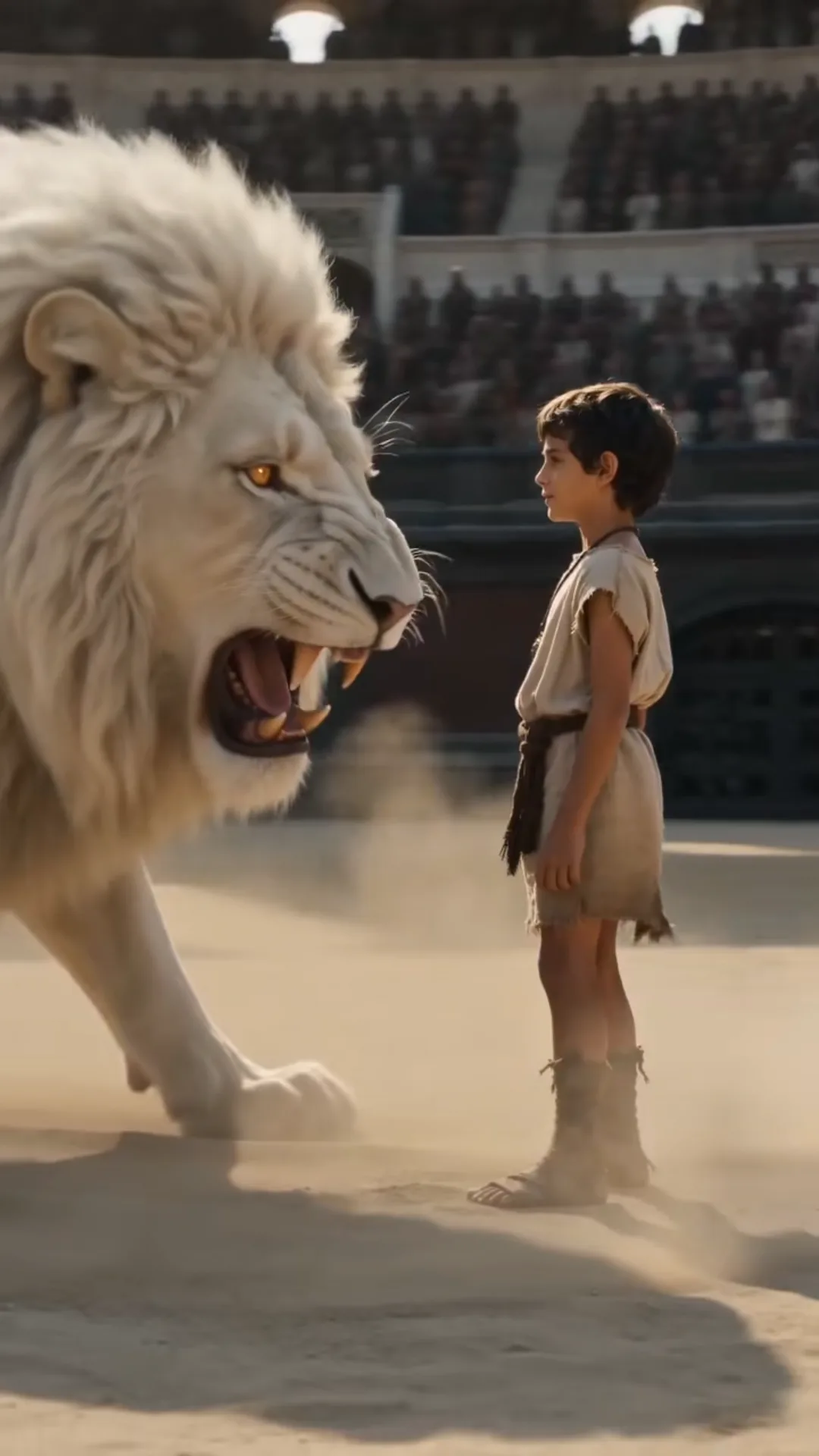 JETÉ AUX LIONS DEVANT TOUT ROME, L’ORPHELIN PORTAIT LE SCEAU QUE L’EMPEREUR CROYAIT ENTERRÉ