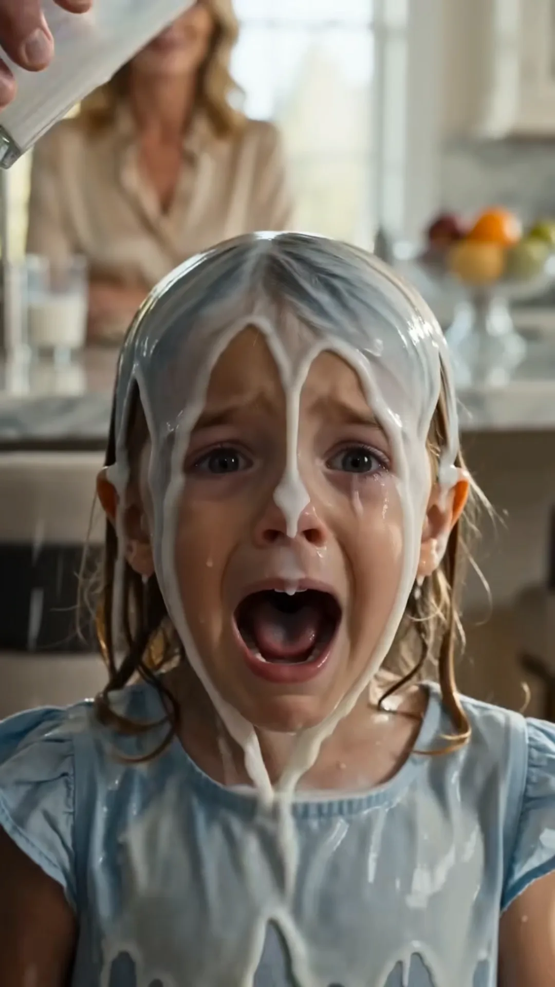 A CRUEL STEPMOTHER HUMILIATED A LITTLE GIRL—THEN HER FATHER-IN-LAW WALKED INTO THE KITCHEN