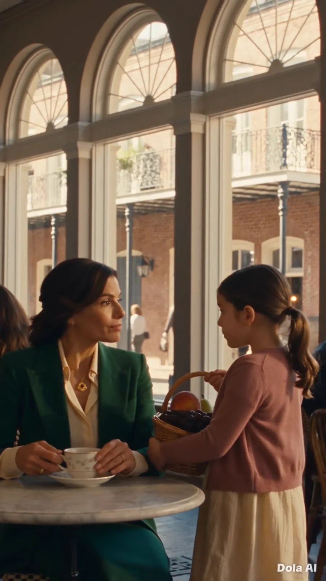 A Little Fruit Seller Saw a Millionaire’s Necklace and Said, “My Mom Has the Same One”—Then the Woman Whispered, “She’s Alive?”