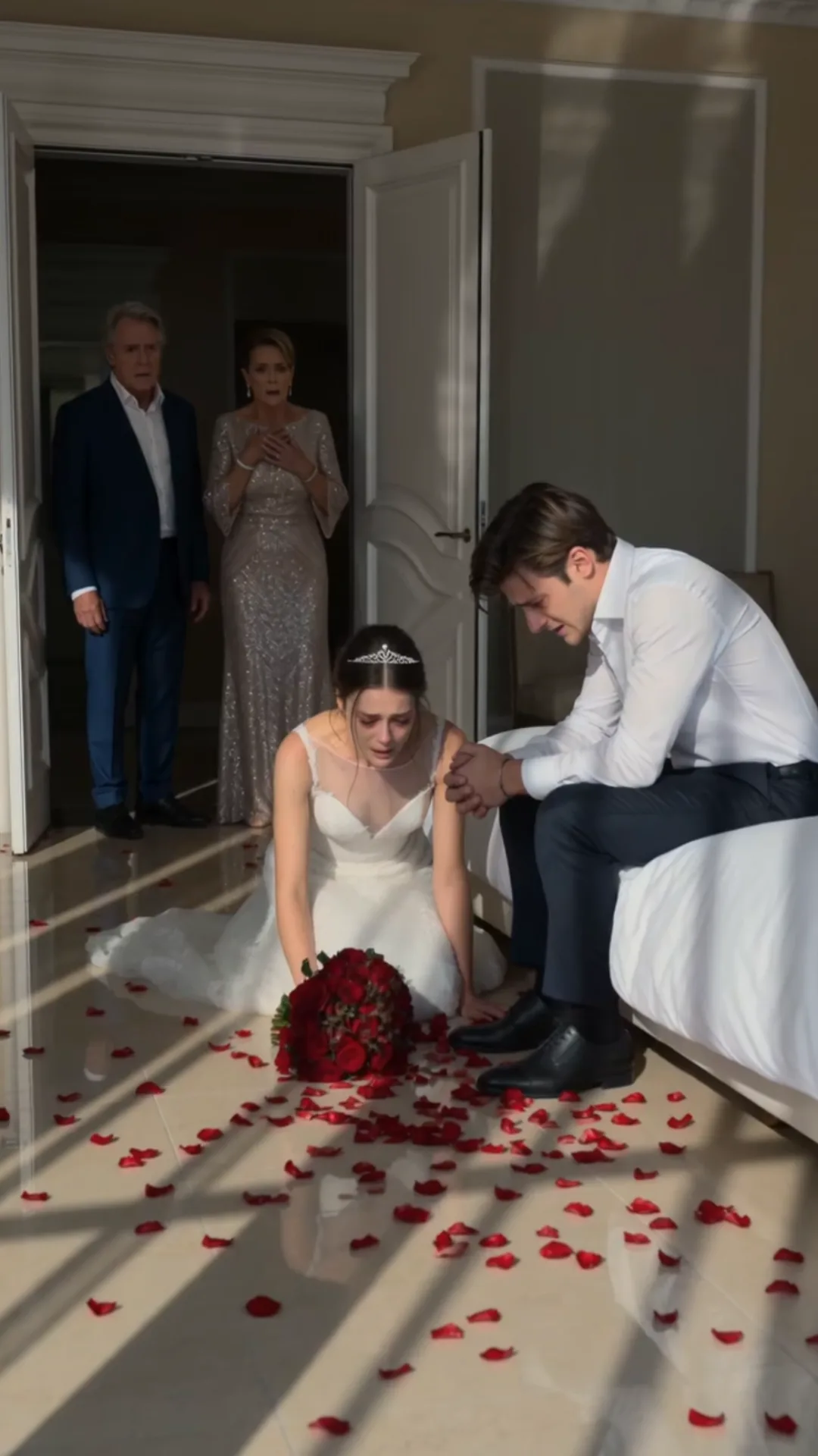À quelques minutes de son mariage, Amelia découvre que Julian avait déjà signé son avenir à sa place — puis elle pose sa tiare sur le lit et annule tout